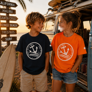 T.shirt Kids •phosphorescent • ®Frères de la Côte ⭑ BY MARINE• 100% coton