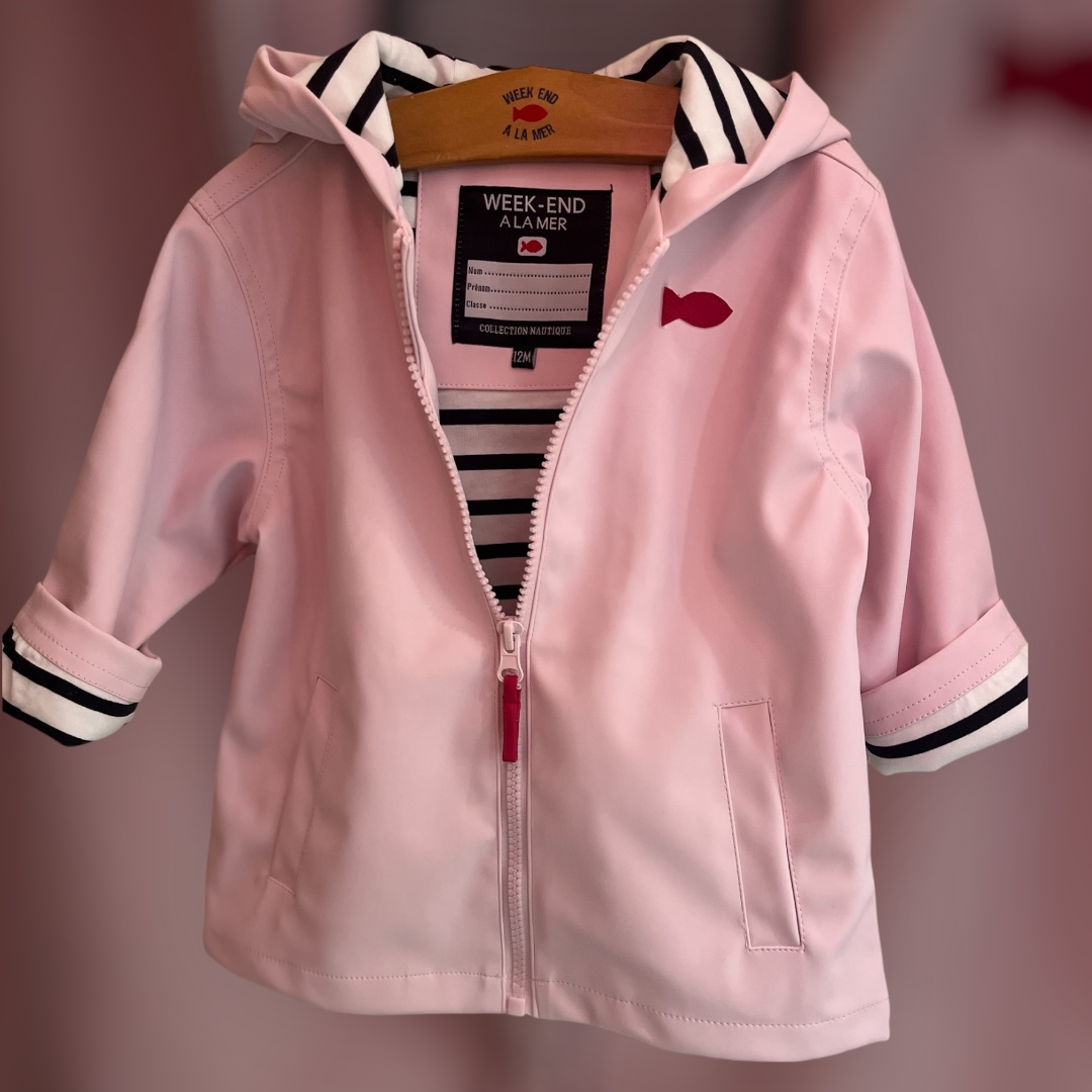 Ciré Breton • Rose Pâle • Doublé coton • Du 12 mois au 8 ans – Image 4