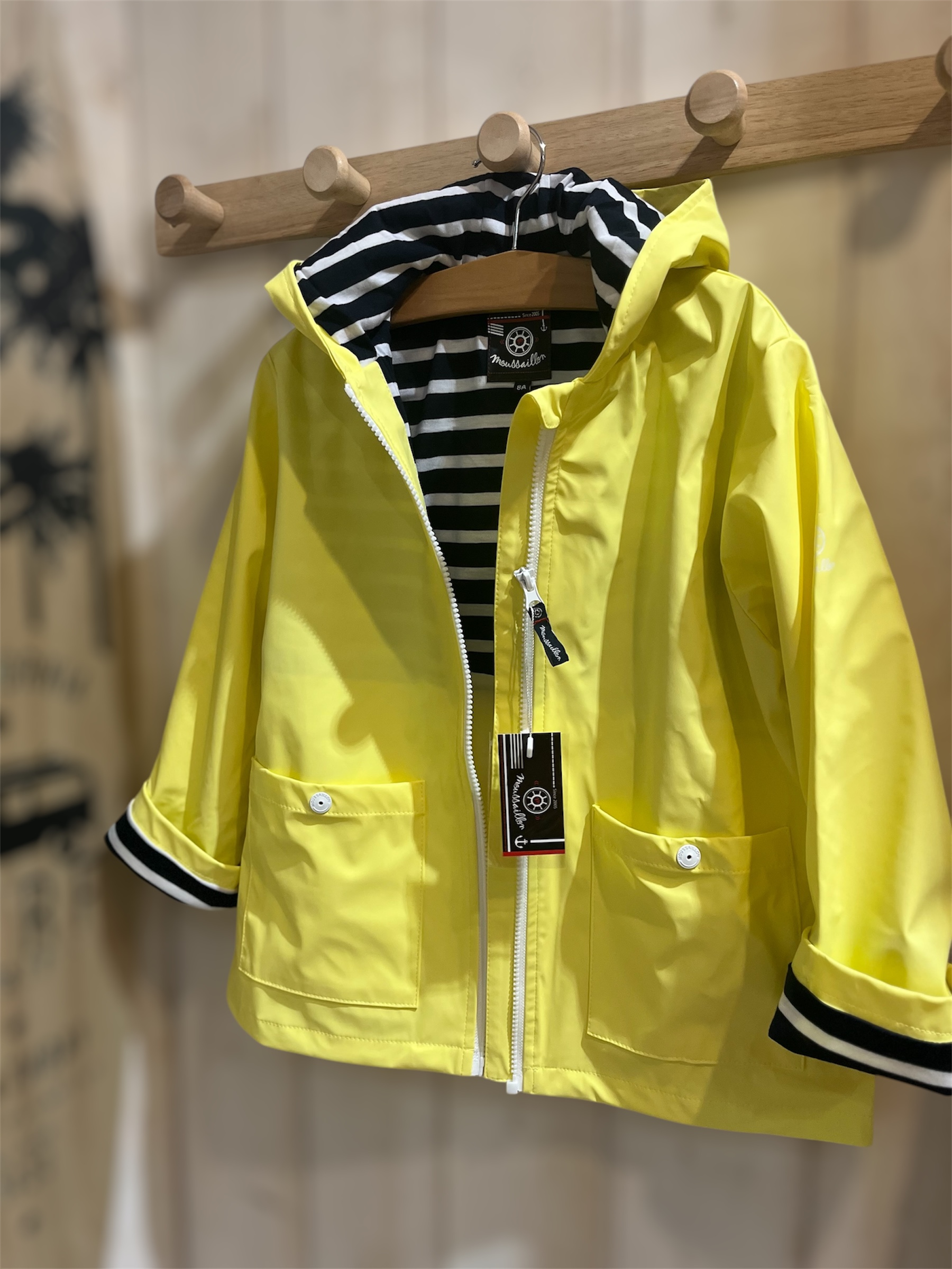 Coupe vent aspect ciré • Unisexe • « Moussaillon « du 2 au 8 ans – Image 3