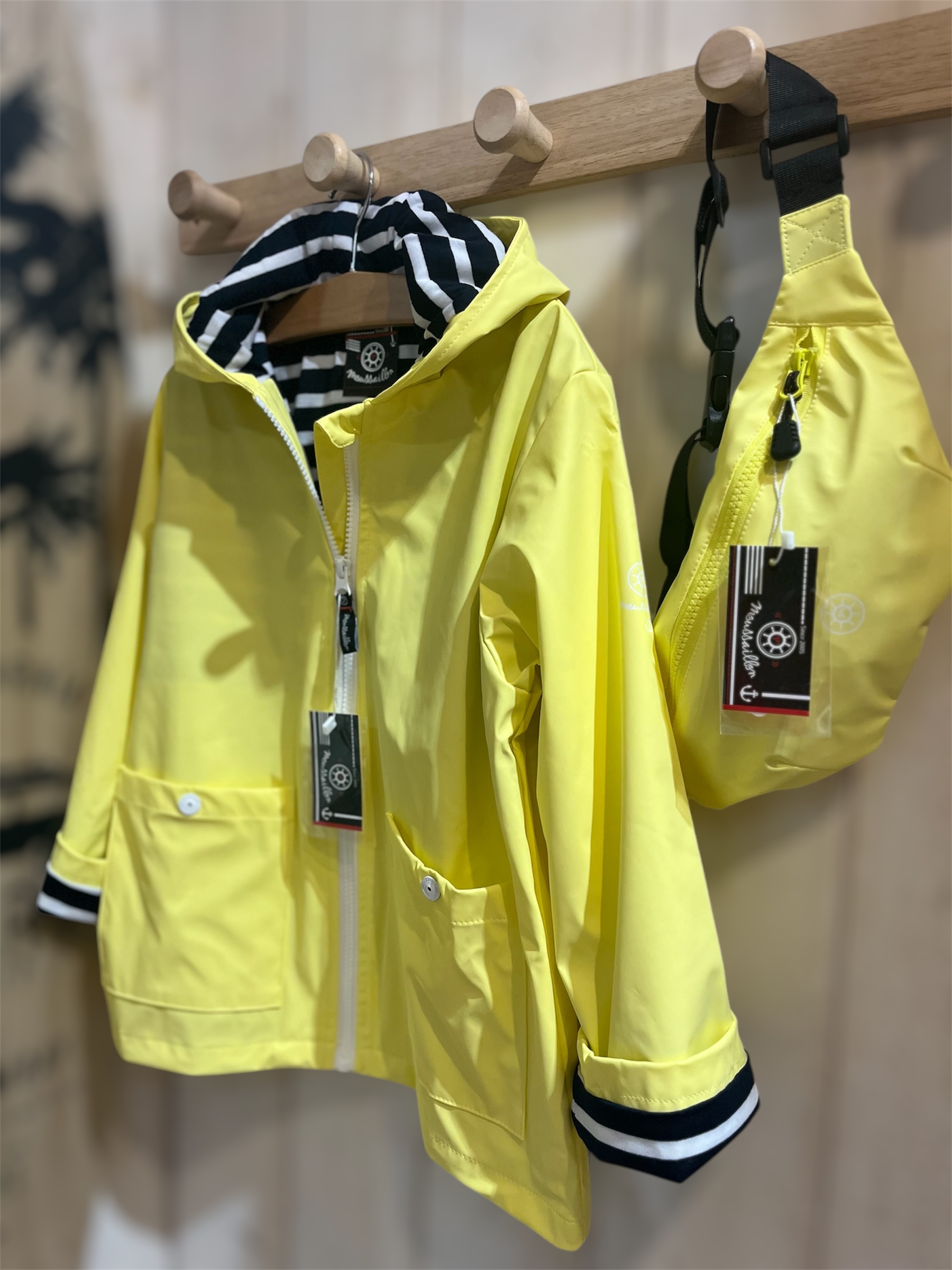 Coupe vent aspect ciré • Unisexe • « Moussaillon « du 2 au 8 ans – Image 5