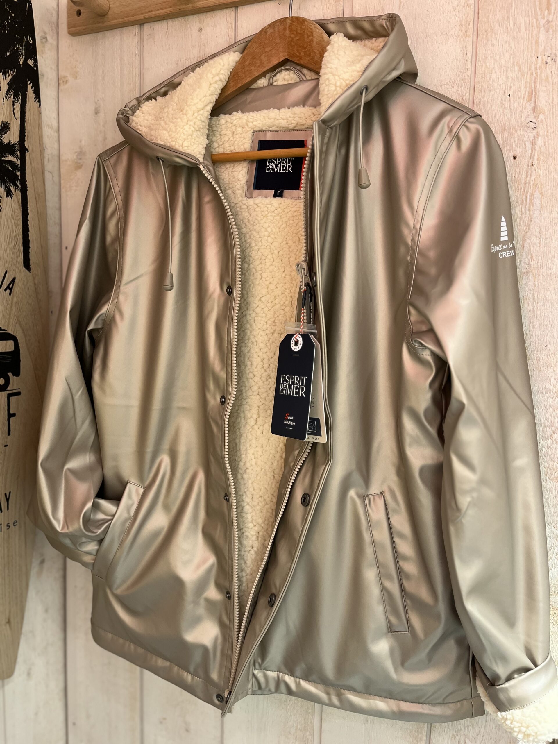Ciré Polaire • Champagne de chez Esprit de la mer • du XS au XL