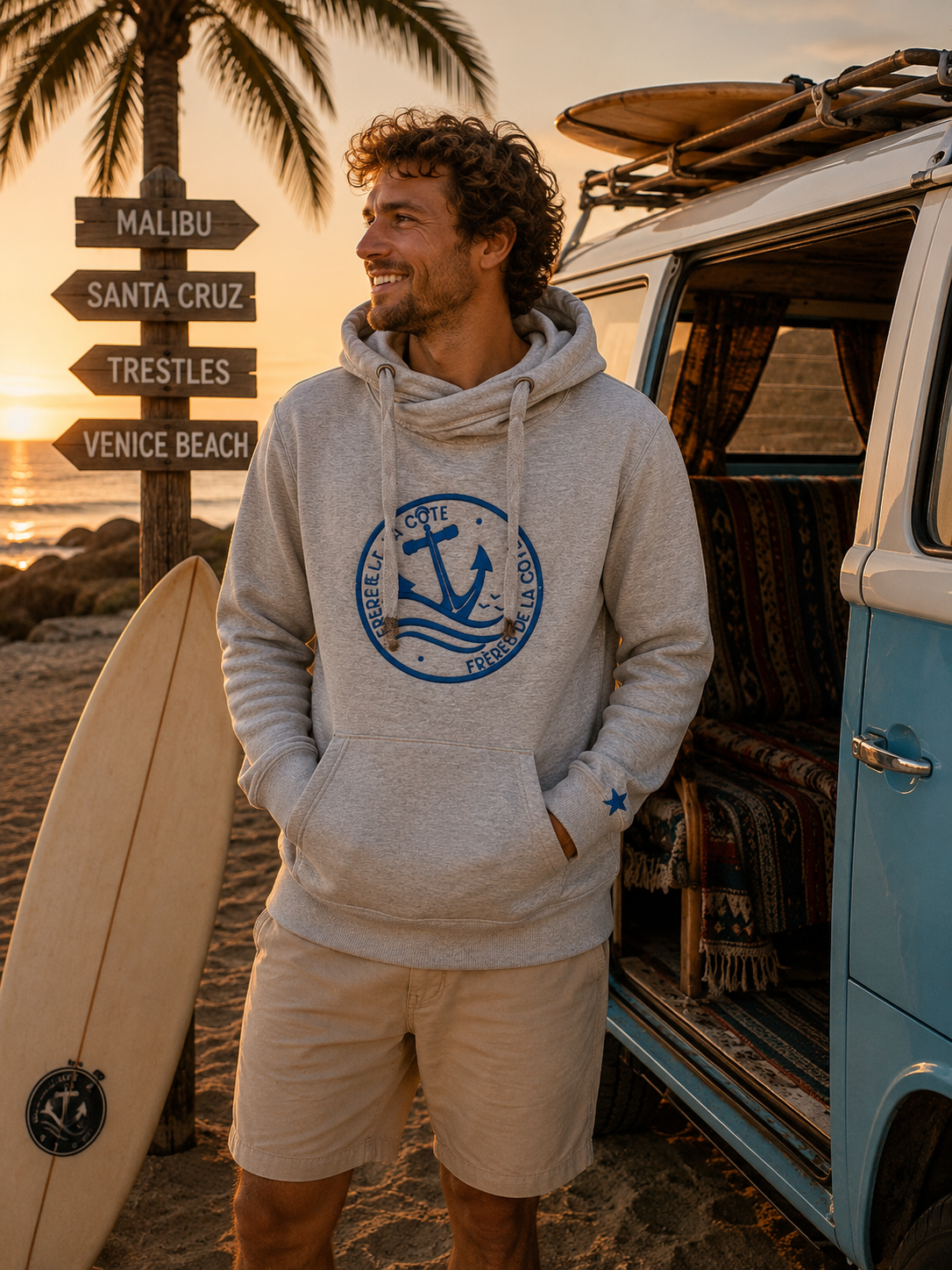 Sweat Le Bosco • ®Frères de la Côte ⭑BY MARINE • Unisexe Du XS au XXL