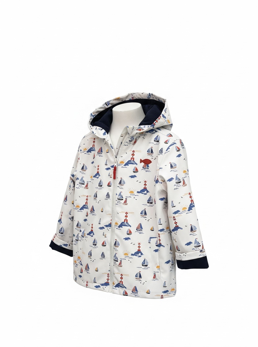 Ciré breton • ÉDITION LIMITÉE • unisexe • Imprimé Bateaux – Image 7