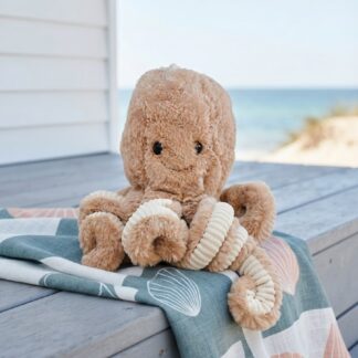 Doudou Poulpe Marin • Tout doux • Beige