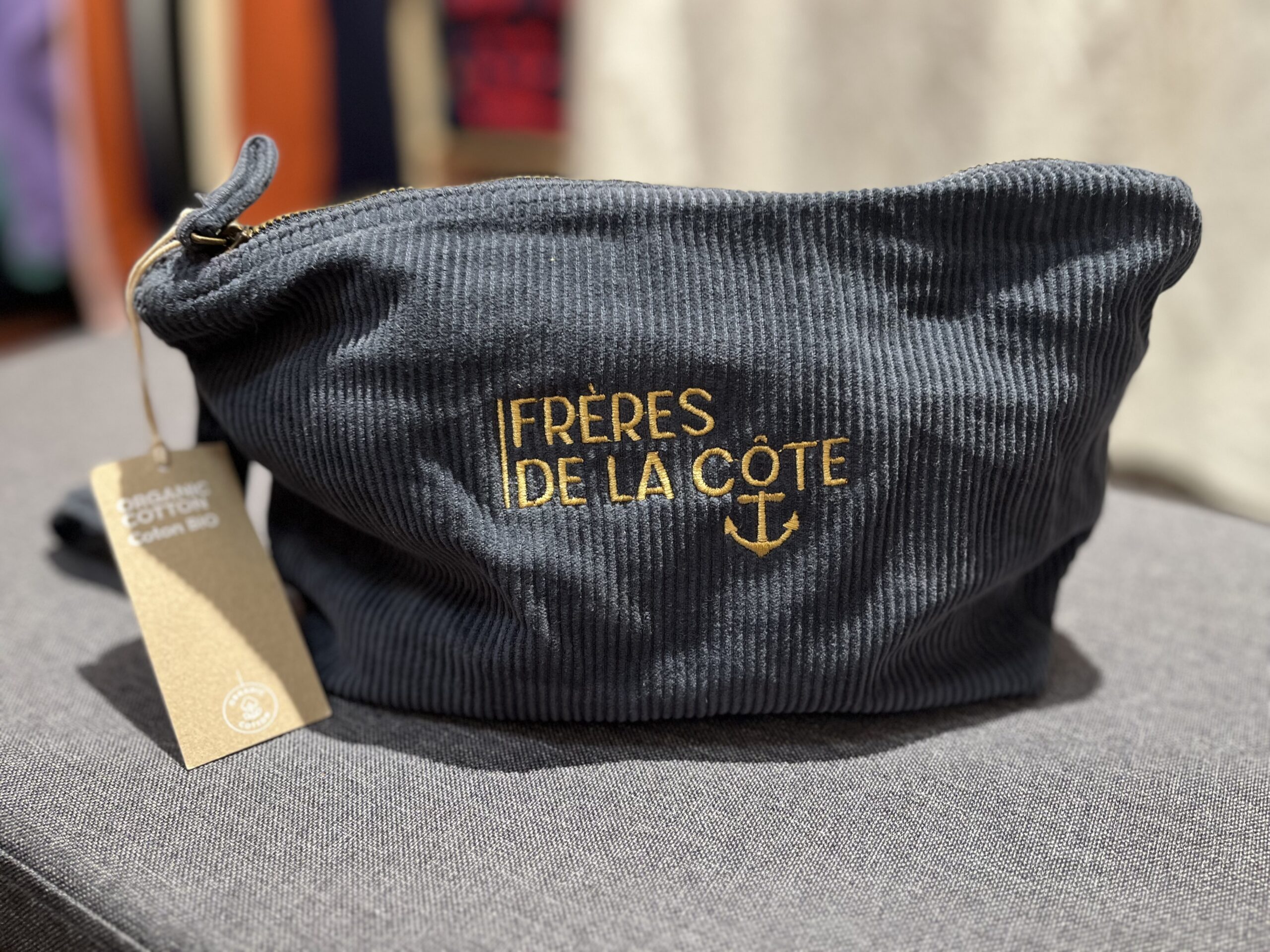 Trousse à Bazar • pochette écoresponsable velours • Brodée ®Frères de la Côte ⭑ BY MARINE – Image 6