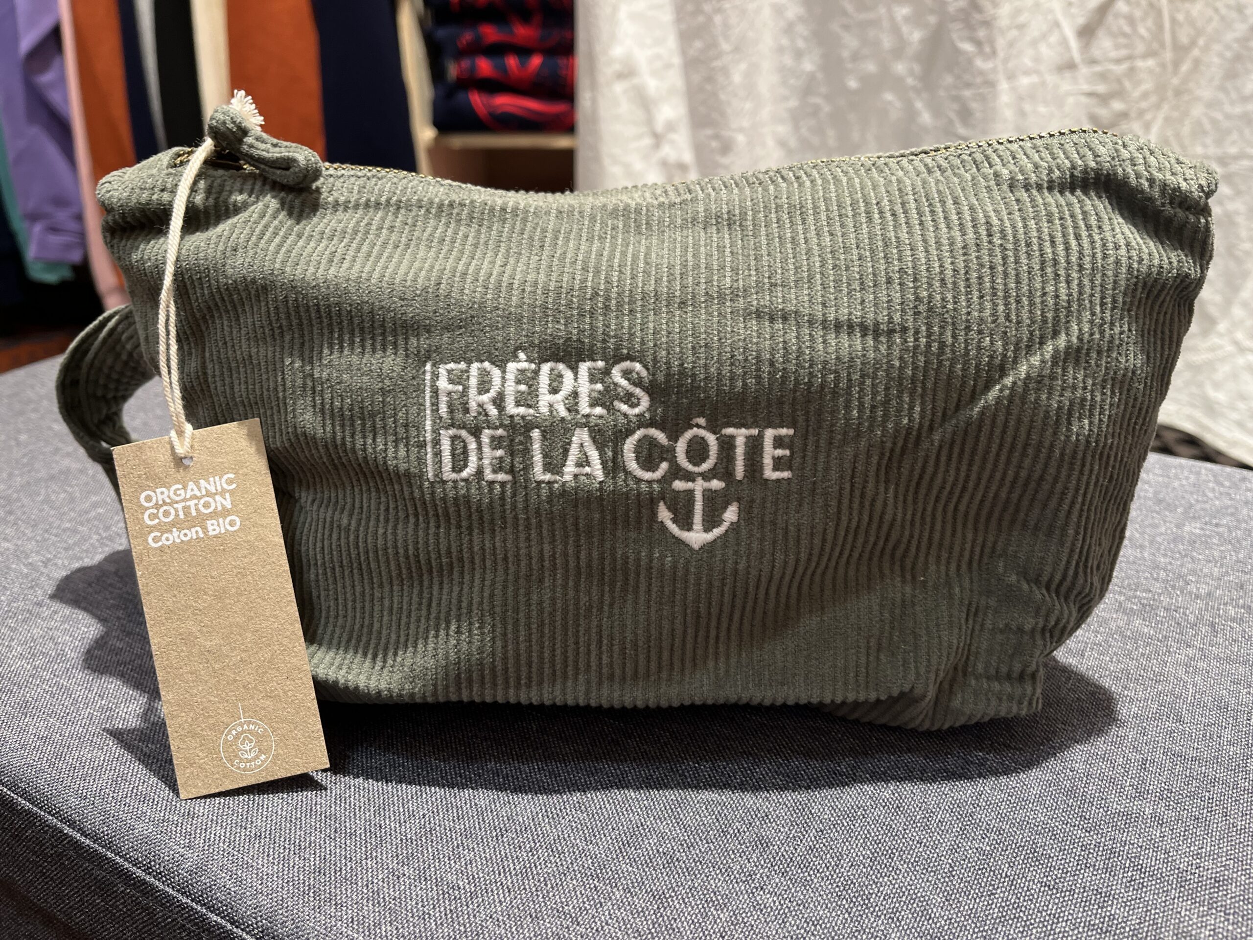 Trousse à Bazar • pochette écoresponsable velours • Brodée ®Frères de la Côte ⭑ BY MARINE – Image 8