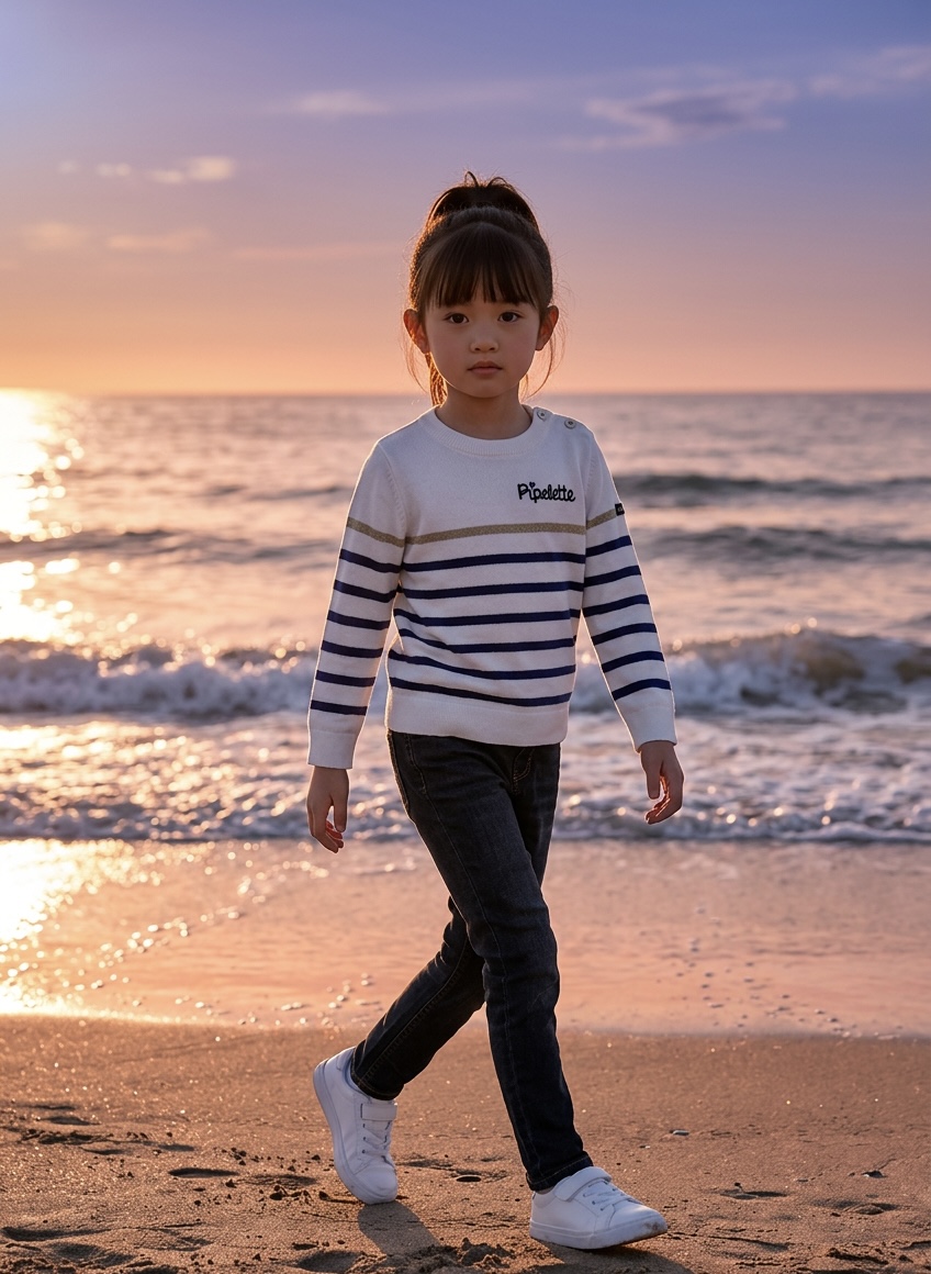 Pull Pipelette • Du 6 mois au 8 ans • 100% coton Week-end à la mer – Image 2