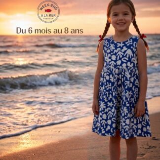 Robe Seafolly • bleue • du 6 mois au 8 ans • Week-end à la mer